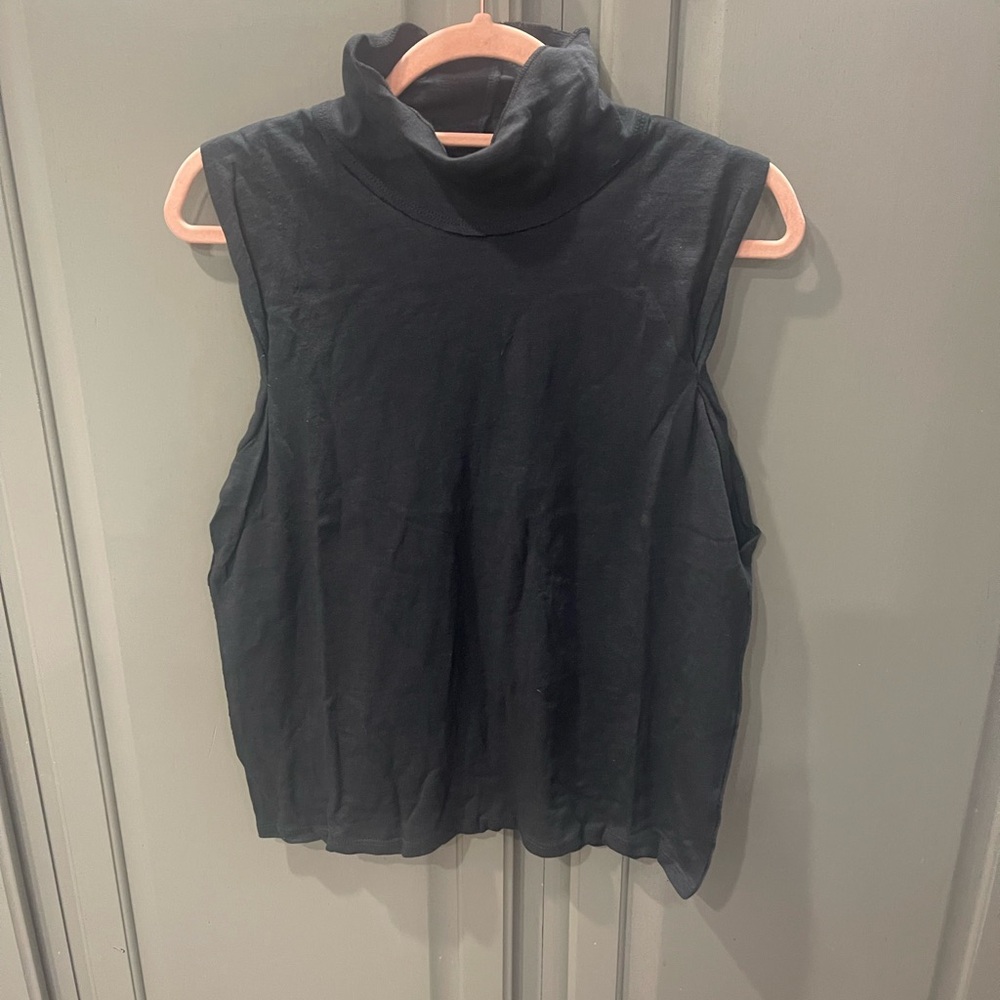 Siva turtleneck muscle tank NWOT